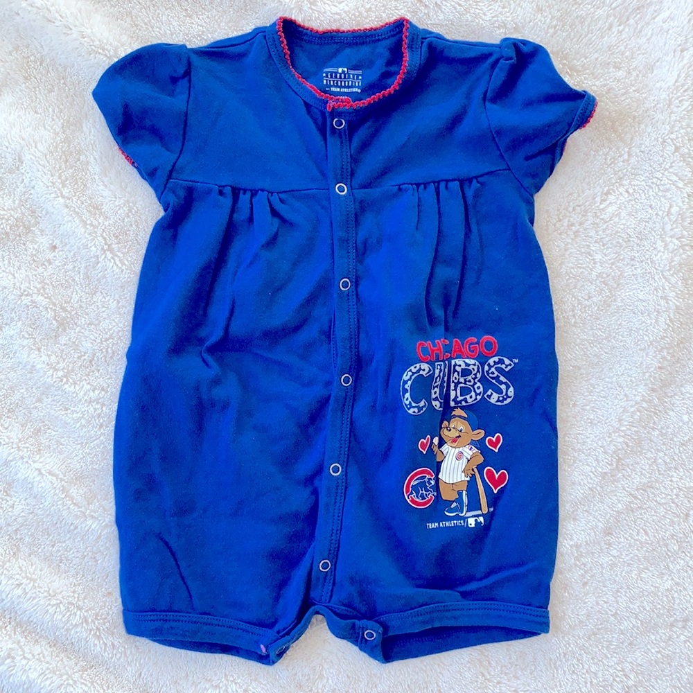 Cubs Romper NWOT